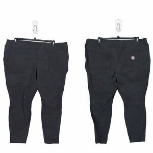 Carhartt 3x 24W 26W Plus Force Utility Legging Black Midweight